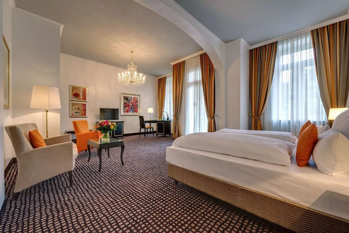 Junior Suite Hotelzimmer in Baden-Baden | Hotel am Sophienpark