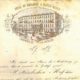 Auf dem Foto sieht man das Hotel zum Holländischen Hofe in der heutigen Sophienstraße 14 in Baden-Baden um 1840.