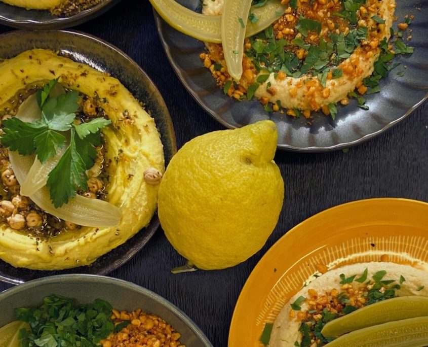 Die Levante Küche ist vielseitig. Das will Joachim Altvater als  Culinary & Hospitality Chief des 1733 in Baden-Baden vor der Eröffnung mit einem Catering Service zeigen.